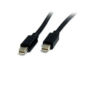 StarTech.com Mini DisplayPort 1.2 �P�[�u�� 1m 4K Mini DP�i�I�X�j-MiniDP�i�I�X�j �u���b�N MDISP1M 1�{