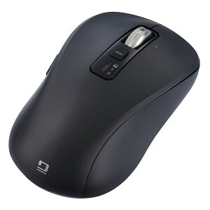 Digio2 �����z�C�[���}�E�X �É�5�{�^��BlueLED�}�E�X M �u���b�N MUS-DKF242-BK