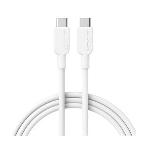 �i�܂Ƃ߁j �A���J�[�W���p�� ANKER 310 USB-C��USB-C �P�[�u�� 1.8m �z���C�g A81E2021 1�{ �y×2�Z�b�g�z