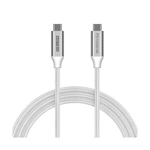 �A�h�e�b�NType-C to C �P�[�u�� �i4K�EPD100W�^10Gbps�j 1.5m �z���C�g APC-V1510CC-4KU3G2-W1�{