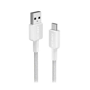 �i�܂Ƃ߁j �A���J�[�W���p�� ANKER 322 USB-C��USB-A �P�[�u���iUSB2.0�Ή��j 0.9m �z���C�g A81H5N21 1�{ �y×2�Z�b�g�z