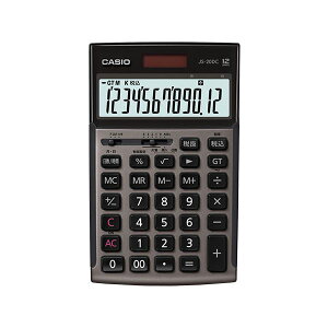 CASIO �{�i�����d�� �����v�Z�^�C�v �O���[�W���u���E�� JS-20DC-GB-N