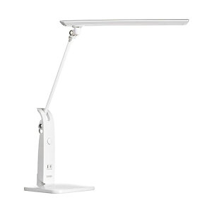 �X�����d��LED�f�X�N���C�g �X�^���h�� 14W 1350Lx �z���C�g DS-506WH 1��