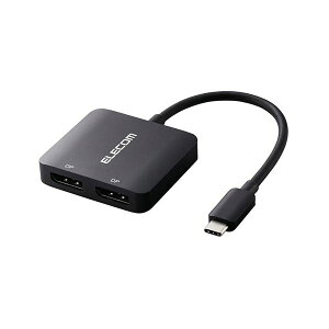 �G���R�� USB Type-C(TM) - DisplayPort(TM)�ϊ��A�_�v�^�[ 2�|�[�g �u���b�N AD-CDP2BK2