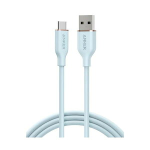 �A���J�[�W���p�� ANKER USB-C��USB-A �P�[�u���iFlow�j 1.8m �A�C�X�u���[ A85G1032 1�{