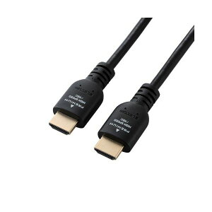 �i�܂Ƃ߁j �G���R�� PREMIUM HIGH SPEED HDMI�P�[�u�� �u���b�N 1.0m DH-HDPS14E10BK2 1�{ �y×2�Z�b�g�z