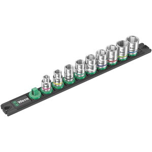 WERA ���F�� �����p3/8SQ ���[���[���t�� 9�_�g �\�P�b�g�����`�Z�b�g 8-19���� 005430 �H�� �c�[�� DIY ��ƍH�� ����