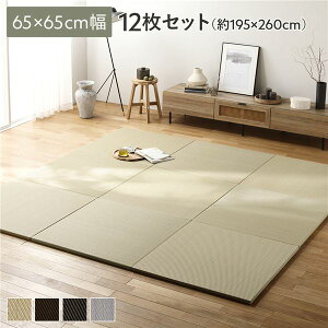 �k�P�F12���Z�b�g�l PP �u���� ���j�b�g�� ��65×���s65×����2.5cm �O���[�� ������ �y�� ����ɂ��� �L�Y�h�~ ���r���O�y����s�z