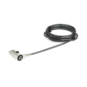 StarTech.com �m�[�g�p�\�R������h�~�Z�L�����e�B���C���[���b�N 2m Nobel Wedge�X���b�g�Ή� �_�C������LTLOCKNBL 1��