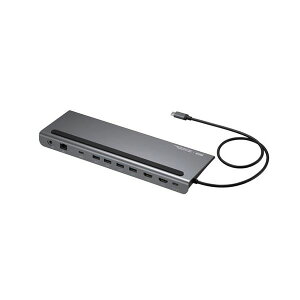 �T�����T�v���C USB Type-C�h�b�L���O�X�e�[�V�����i4K�Ή��EHDMI×2��ʏo�́j USB-CVDK14