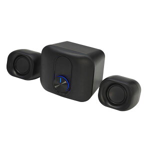 MCO USB �R���p�N�g�X�s�[�J�[ 2.1ch USP-04BK