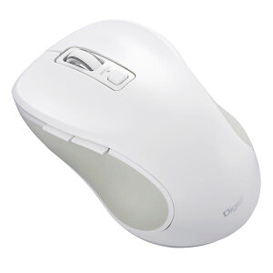 Digio2 Bluetooth �É��}�E�X 5�{�^��/BlueLED [g67] MUS-BKF215W �z���C�g
