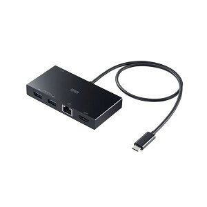 �T�����T�v���C USB Type-C�h�b�L���O�X�e�[�V���� �u���b�N USB-DKM10BK