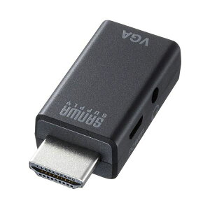 �i�܂Ƃ߁j �T�����T�v���CHDMI-VGA�ϊ��A�_�v�^�i�I�[�f�B�I�o�͕t���j AD-HD25VGA 1�� �y×5�Z�b�g�z