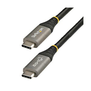 StarTech.com USB-C - USB-C �P�[�u�� 50cm 10Gbps�^100W�i5A�jPD��DPAlt���[�h USB31CCV50CM 1�{
