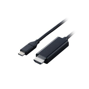 �G���R�� USB Type-C(TM) - HDMI(R)�ϊ��P�[�u�� 5m �u���b�N CAC-CHDMI50BK2
