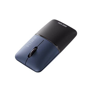 �T�����T�v���C �É�Bluetooth�u���[LED�}�E�X SLIMO (�[�d��) MA-BBS310NV �l�C�r�[