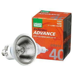 �i�܂Ƃ߁j �E�V�I���C�e�B���O �_�C�N���n���Q���A�h�o���X 40W ���p E11���� �~���[�t JDR110V40WLM�^KUV-H 1�� �y×2�Z�b�g�z