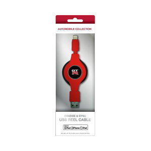 (�܂Ƃ�)NISSAN �������C�Z���X�i GT-R CHARGE �� SYNC USB REEL CABLE FOR IPHONE RED NRMUJ-RRD�y×2�Z�b�g�z