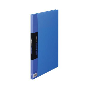 �i�܂Ƃ߁j �L���O�W�� �N���A�t�@�C�� �J���[�x�[�X A4�^�e 20�|�P�b�g �w��14mm �� 132C 1�� �y×5�Z�b�g�z