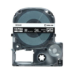 �i�܂Ƃ߁j �L���O�W�� �e�v�� PRO �e�[�v�J�[�g���b�W �r�r�b�h 24mm ���^������ SD24K 1�� �y×4�Z�b�g�z