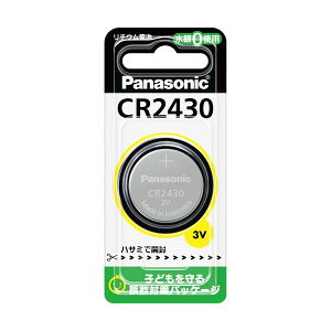 (�܂Ƃ�) �p�i�\�j�b�N �R�C���`���`�E���d�rCR-2430P 1�� �y×30�Z�b�g�z