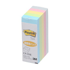 (�܂Ƃ�) 3M �|�X�g�C�b�g �ӂ��� �J���[�L���[�u �����p 75×25mm �p�X�e���J���[���F5�F CP-13SE 1�� �y×30�Z�b�g�z