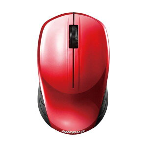 (�܂Ƃ�) �o�b�t�@���[ ���� BlueLED3�{�^�� �X�^���_�[�h�}�E�X ���b�h BSMBW107RD 1�� �y×10�Z�b�g�z
