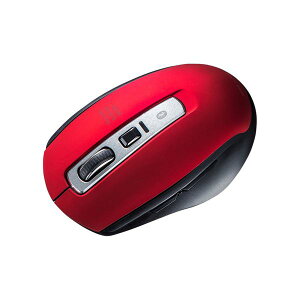 �T�����T�v���C Bluetooth 5.0 �u���[LED�}�E�X MA-BTBL162R ���b�h