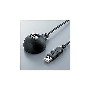�i�܂Ƃ߁j�o�b�t�@���[ USB�����P�[�u���X�^���h�^�C�v (A)�I�X-(A)���X �u���b�N 0.5m BSUC05EDBK 1�{�y×5�Z�b�g�z