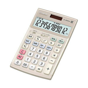 �J�V�I�v�Z�@ CASIO �����d��(���Z�^�C�v) �W���X�g�^�C�v12�� �S�[���h JS-20WKA-GD-N