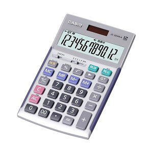 �J�V�I�v�Z�@ CASIO �����d��(���Z�^�C�v) �W���X�g�^�C�v12�� �V���o�[ JS-20WKA-SR-N