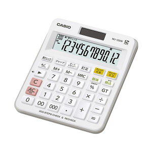 �J�V�I�v�Z�@ CASIO �`�F�b�N���Z�d�� �~�j�W���X�g�^�C�v12�� MJ-120W-N