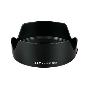 JJC �����Y�t�[�h Canon RF50mm/f1.8STM�Ή� �u���b�N VJJC-LH-ES65B2