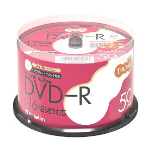 TANOSEE �o�[�x�C�^�� �f�[�^�pDVD-R 4.7GB 16�{�� �X�s���h���P�[�X DHR47JP50T2 1�Z�b�g(300���F50��×6�p�b�N)
