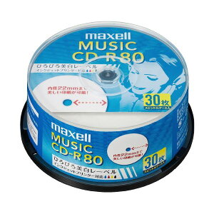�i�܂Ƃ߁j�}�N�Z��������� ���y�pCD-R 80�� 30�� CDRA80WP.30SP�i×5�Z�b�g�j