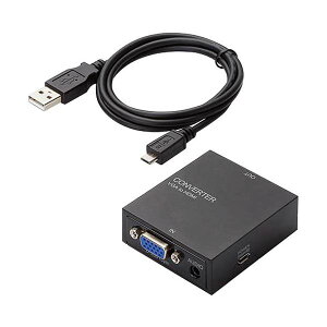 �G���R���f���ϊ��R���o�[�^�[(VGA-HDMI) AD-HDCV03 1��