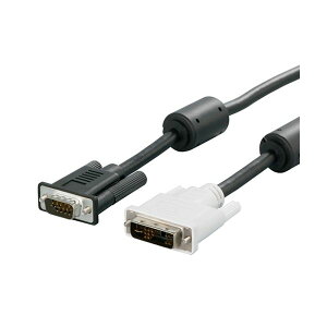 (�܂Ƃ�) �o�b�t�@���[ �f�B�X�v���C�P�[�u�� (DVI-I29pin)�I�X-(�~�jD-Sub15pin)�I�X 3.0m BSDCDA30 1�{ �y×5�Z�b�g�z