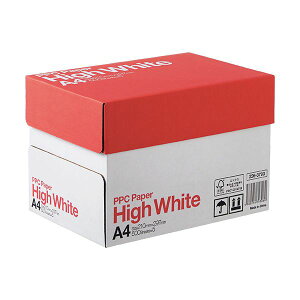 (�܂Ƃ�) PPC PAPER High WhiteA4 1��(2500��:500��×5��) �y×5�Z�b�g�z