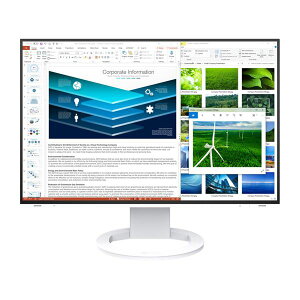 EIZO �t���f�B�X�v���C 24.1�^/1920×1200/HDMI�ADisplayPort�AUSBType-C/�z���C�g/�X�s�[�J�[:���� EV2485-WT