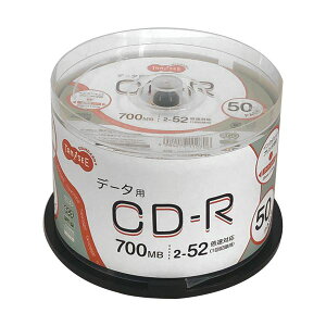 �i�܂Ƃ߁jTANOSEE �f�[�^�pCD-R700MB 52�{�� �z���C�g���C�h�v�����^�u�� �X�s���h���P�[�X 1�p�b�N�i50���j�y×5�Z�b�g�z