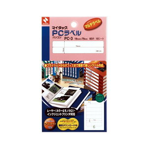 �j�`�o�� �}�C�^�b�N PC���x�� 19×79mm PC-3 1�Z�b�g(600�ЁF60��×10�p�b�N)