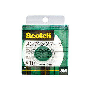 (�܂Ƃ�) 3M �X�R�b�` �����f�B���O�e�[�v 810 ���� 18mm×30m �N���A�P�[�X�� 810-1-18C 1�� �y×30�Z�b�g�z