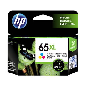 (まとめ) HP HP65XL インクカートリッジカラー(増量) N9K03AA 1個 【×5セット】