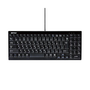 �i�܂Ƃ߁j�o�b�t�@���[ USB�ڑ��L���X�����L�[�{�[�h �u���b�N BSKBU14BK 1��y×2�Z�b�g�z