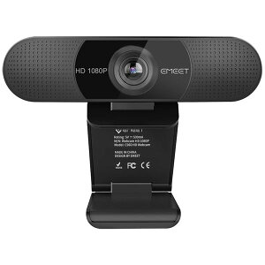 eMeet WEB�J���� �}�C�N���� 1080P �L�p90° HD���掿 200����f C960 C960