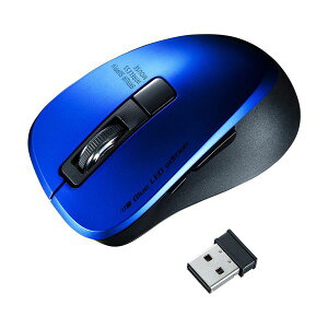 �T�����T�v���C �É����C�����X�u���[LED�}�E�X(5�{�^��) �u���[ MA-WBL153BL 1��