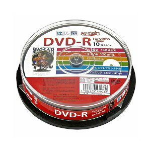 �i�܂Ƃ߁jHIDISC CPRM�Ή� �^��pDVD-R 16�{���Ή� 10�� ���C�h����Ή� �y×20�Z�b�g�z HDDR12JCP10X20