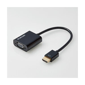 �G���R�� �ϊ��A�_�v�^�^HDMI - VGA�^�u���b�N AD-HDMIVGABK2