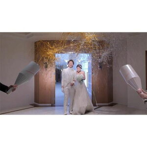 ウエディング特大クラッカー 2本セット 結婚式演出商品